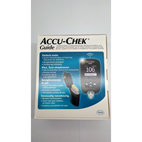 ACCU-CHEK GUIDE KIT misuratore della glicemia completo senza strisce reattive