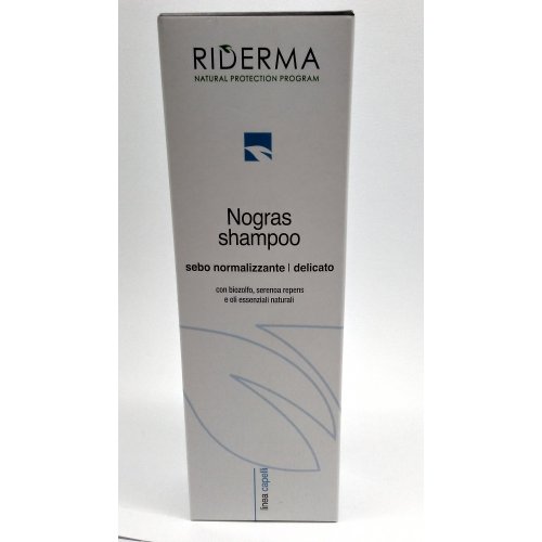 RIDERMA Nogras Shampoo  per cuoio capelluto e capelli grassi  200ML con Prezzo Speciale