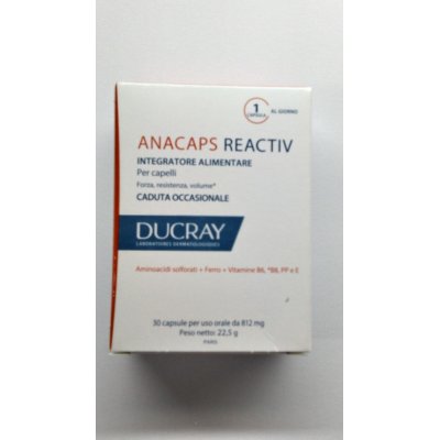 ANACAPS REACTIV 30CPS DUCRAY
