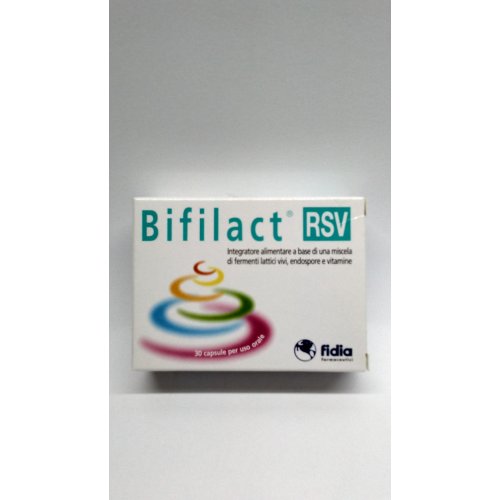 BIFILACT RSV integratore di fermenti lattici endospore 30 capsule