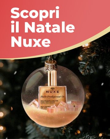 scopri il natale nuxe