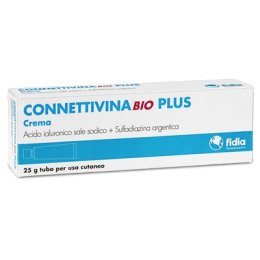 ConnettivinaBio Plus crema per ferite infette ulcere e ustioni 25g con prezzo promo