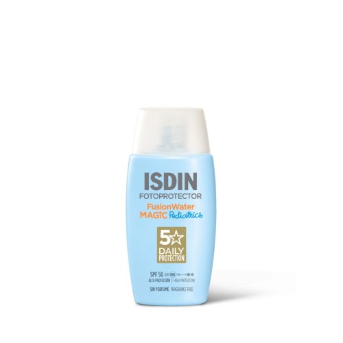 ISDIN Fusion Water MAGIC Pediatrics SPF50 solare 2025 bambini 50ml