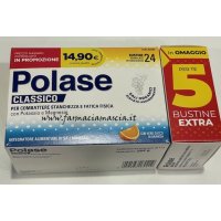 POLASE ARANCIA integratore di magnesio e potassio 24 Buste promo + 5 buste in omaggio