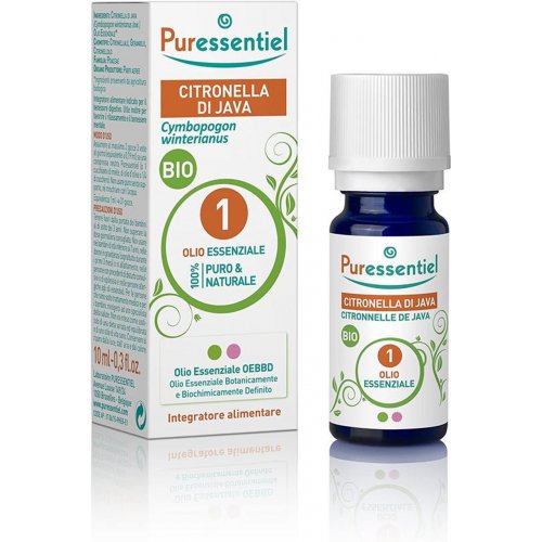 PURESSENTIEL OLIO ESSENZIALE CITRONELLA JAVA BIO 10ML