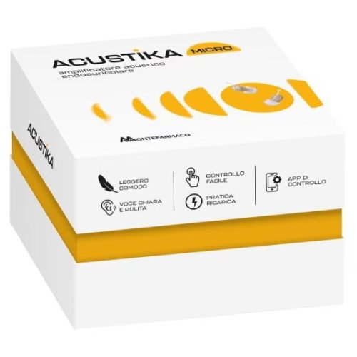 ACUSTIKA MICRO Amplificatore acustico endoauricolare miglior prezzo ACUSTIKA MICRO Amplificatore acustico endoauricolare miglior prezzo