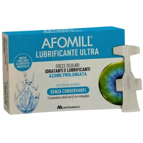 AFOMILL LUBRIFICANTE ULTRA collirio idratante 10 monodose