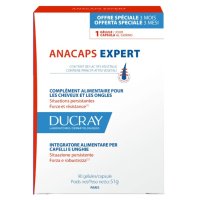 ANACAPS EXPERT integratore capelli e unghie deboli 90 capsule 