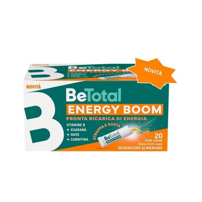 BE-TOTAL Energy Boom integratore di energia nuovo 20 Stick