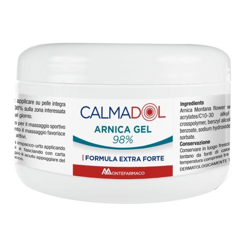 CALMADOL ARNICA GEL 98% indicata per traumi e dolori reumatici 250ml CALMADOL ARNICA GEL 98% indicata per traumi e dolori reumatici 250ml