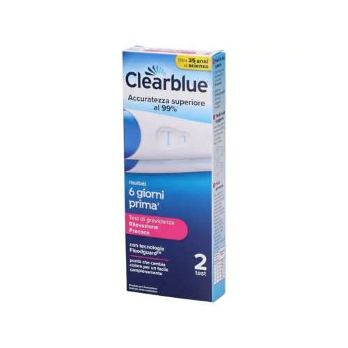 Clearblue Test di Gravidanza Rilevazione Precoce Confezione 2 Pezzi
