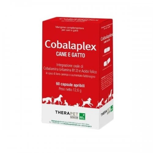 COBALAPLEX THERAPET Mangime Complementare per Cani e Gatti 60 capsule