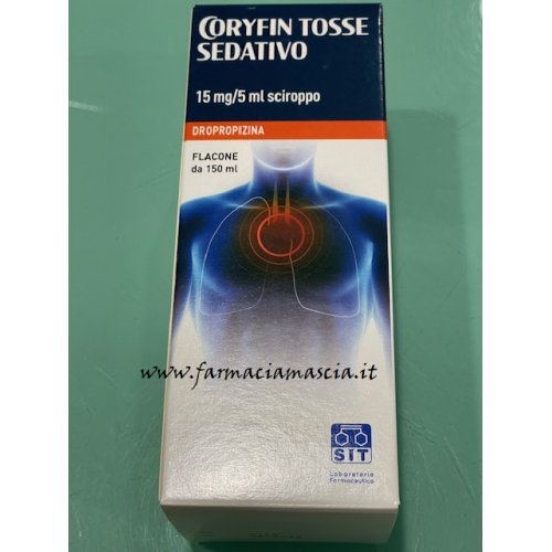 CORYFIN TOSSE SEDATIVO sciroppo con Dropropizina 150 ml 