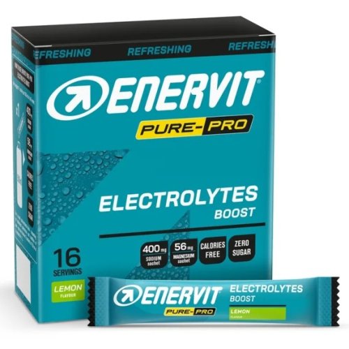 ENERVIT Pure Pro Electrolytes Boost Limone 16 buste