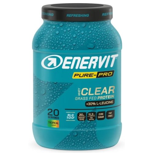 ENERVIT Pure Pro Clear Whey Proteine siero del latte gusto Tropical