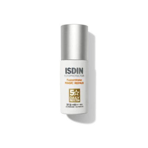 ISDIN Fusion Water MAGIC Repair SPF50 protezione solare viso antiage ultraleggera 50ml
