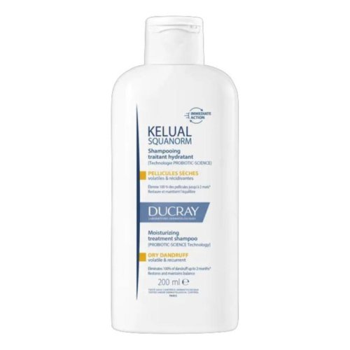 Ducray Kelual Squanorm Shampoo Forfora Secca 200ml