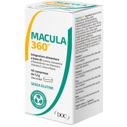 MACULA 360 integratore benessere oculare 40 compresse