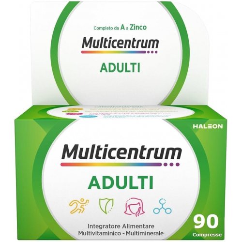 MULTICENTRUM ADULTI multivitaminico multiminerale completo 90 compresse prezzo promo