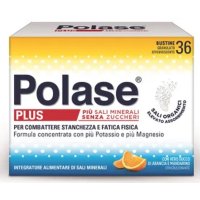 POLASE PLUS integratore di magnesio potassio vitamina C 36 buste prezzo promo