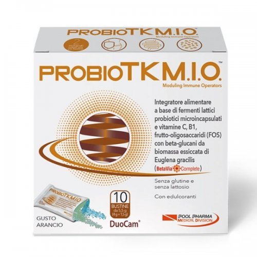 PR0BIOTK M.I.O. Integratore Di Fermenti Lattici Probiotici Microincapsulati 10 bustine