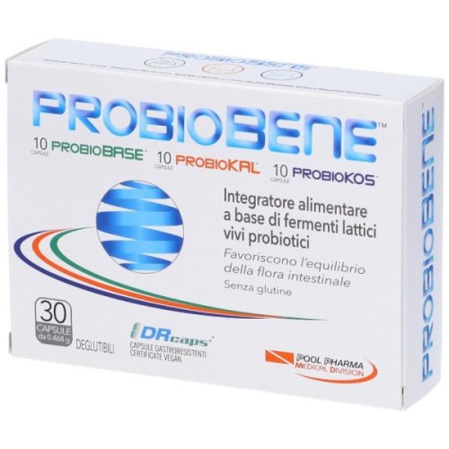 PROBIOBENE integratore di fermenti lattici vivi 30 capsule