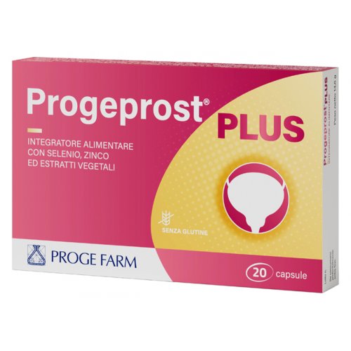 PROGEPROST PLUS benessere della prostata 20 capsule