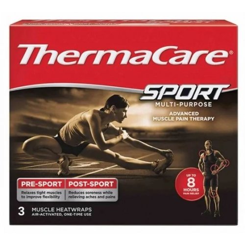 CEROTTO THERMACARE SPORT 8 ORE 3 PEZZI