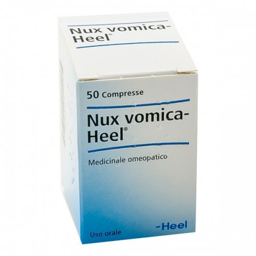 NUX VOMICA Heel rimedio omeopatico per gastrite e iperacidità 50 compresse prezzo promo