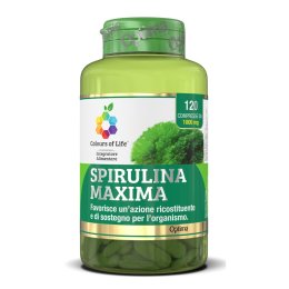 SPIRULINA MAXIMA OPTIMA integratore per un benessere generale psicofisico 120 compresse