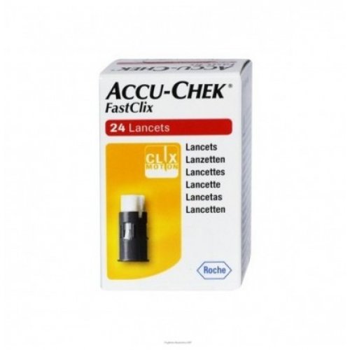 ACCU-CHEK FASTCLIX 24 lancette pungi dito indolore
