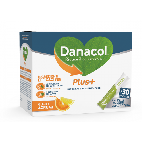 DANACOL Plus+ riduce il colesterolo 30 Stickgel con prezzo promo