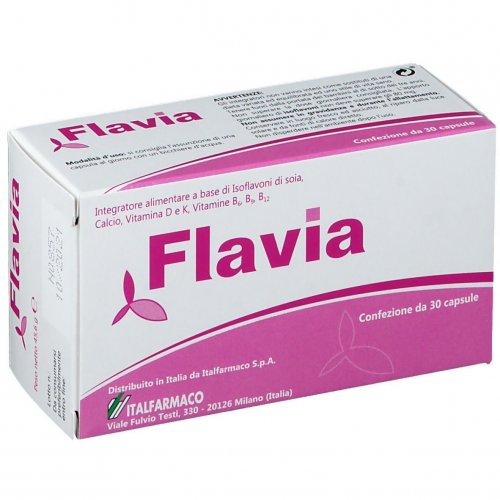 FLAVIA per i disturbi della menopausa 30 capsule molli