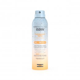 Fotoprotector ISDIN Transparent Spray Wet Skin SPF50 solare invisibile 250ml produzione 2023