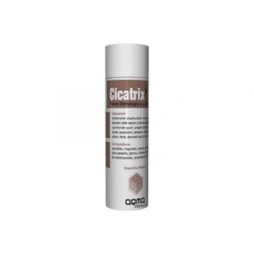 CICATRIX Polvere Spray rimedio per ulcere ferite infette ustioni 125ml 