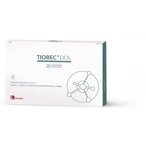 TIOBEC DOL integratore antiossidante 20 compresse da 1455mg