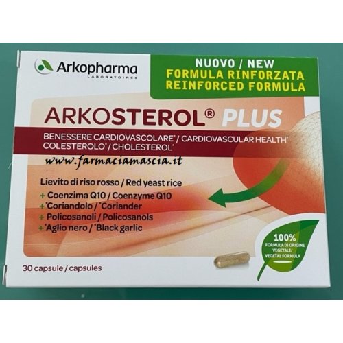 ARKOSTEROL PLUS per abbassare i livelli di colesterolo 30 CAPSULE prezzo promo