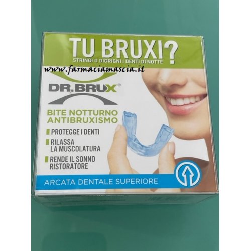 DR BRUX BITE Notte Superiore protegge i denti dal bruxismo prezzo promo
