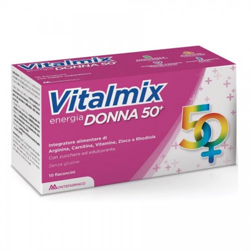 Vitalmix Donna 50+  forza e vitalità dopo i 50 anni 10 flaconi con Prezzo Promo