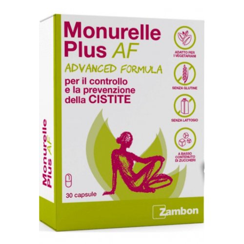 MONURELLE Plus AF rimedio prevenzione cistite 30 Capsule