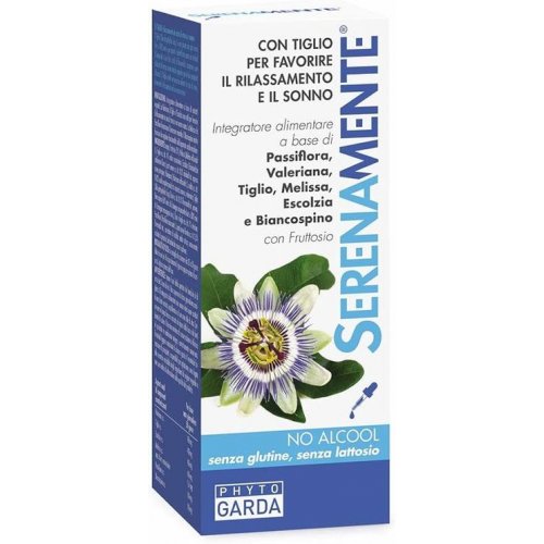 SERENAMENTE rimedio per relax e insonnia 50ml gocce senza alcool scade 31-01-2025