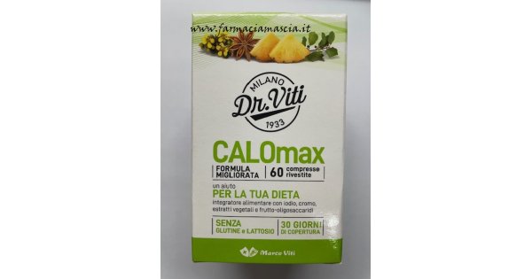 CALOMAX rimedio dimagrante naturale formula migliorata 60 compresse