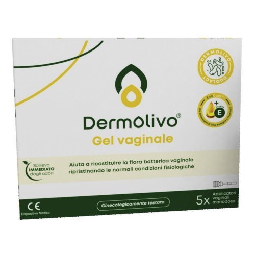 DERMOLIVO Gel Vaginale 5flaconi 3ml