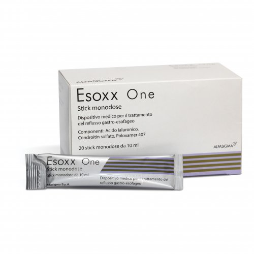 Alfasigma Esoxx One rimedio per reflusso gastrico 20 bustine stick 10 ml