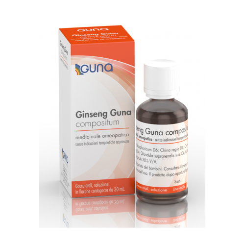 GINSENG GUNA COMPOSITUM tonico orale in gocce 30ml