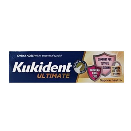 KUKIDENT ULTIMATE NEUTRO nuovo adesivo per protesi 40G