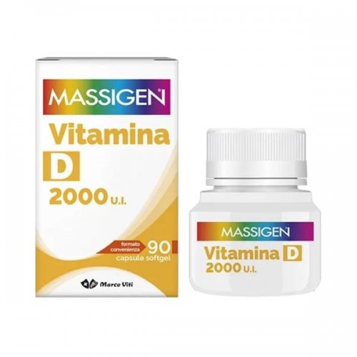 MASSIGEN Vitamina D 2000UI 90 Capsule