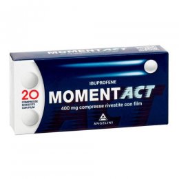 MOMENTACT antidolorifico con ibuprofene 400mg 20 compresse