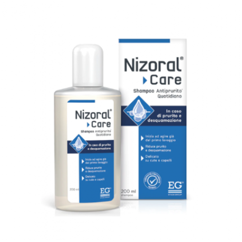 NIZORAL CARE Shampoo antiprurito antiforfora 200ml + GADGET