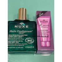 NUXE HUILE PRODIGIEUSE Neroli olio secco idratazione lunga durata 100ml con shampoo in omaggio